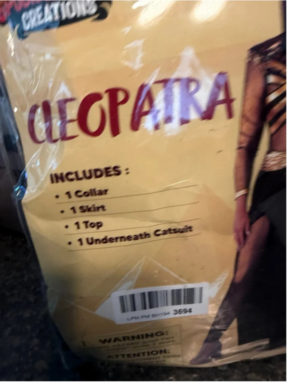 Spooktacular Creations Cleopatra Costume Adult XL NEW